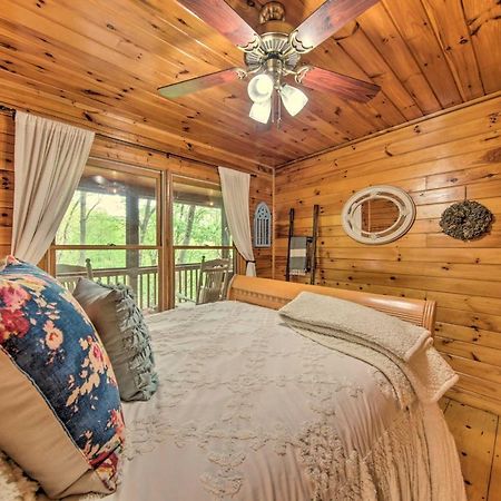 Peaceful Blue Ridge Cabin With Decks And Fire Pit Kültér fotó